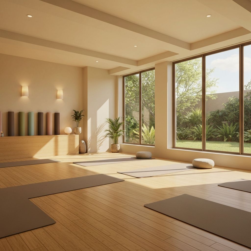 LowFlow Yoga Studio interior